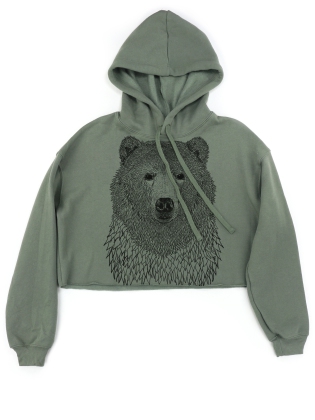 Shop Bears Olive Hoodie